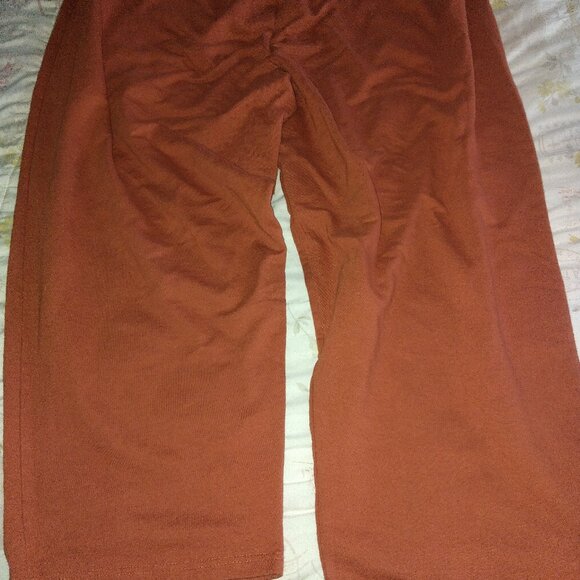 anthony richards orange fall joggers for plus size woman - Picture 1 of 4